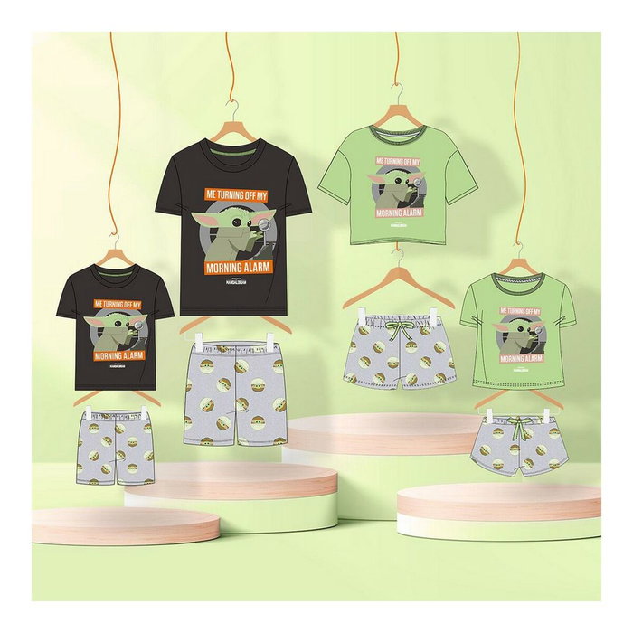 Pijama Infantil The Mandalorian Marrón Infantil 10 Años