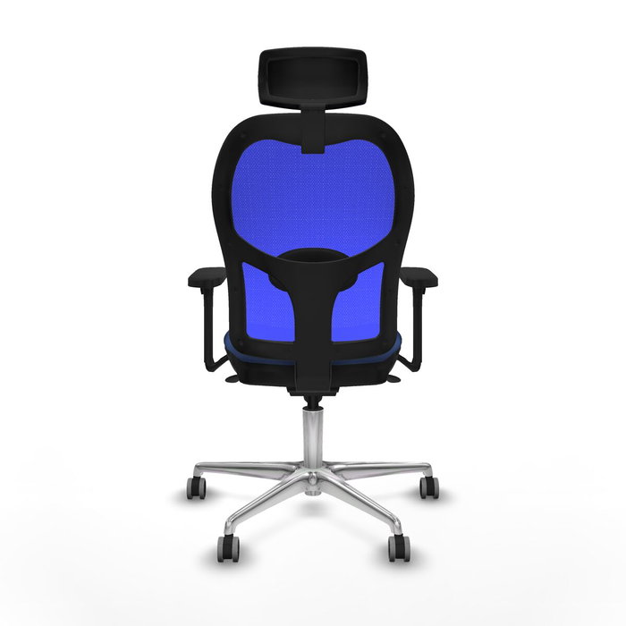 PIQUERAS Y CRESPO Silla de oficina Jorquera con mecanismo Sincro, Azul PIQUERAS Y CRESPO Silla de oficina Jorquera con mecanismo Sincro, Azul