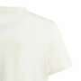 Camiseta de Manga Corta Adidas Table Growth Beige