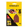 Stanley Hojas de lija mouse® autoadherente 80 g, 5 uds