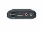 ATEN CS22DP Switch KVM de 2 puertos con DisplayPort USB y resolución 4K Ultra HD, con interruptor remoto, Negro