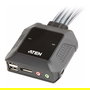 ATEN CS22DP KVM Switch, 2 Puertos USB, DisplayPort, Para Control Dual de Ordenadores