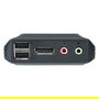ATEN CS22DP KVM Switch, 2 Puertos USB, DisplayPort, Para Control Dual de Ordenadores