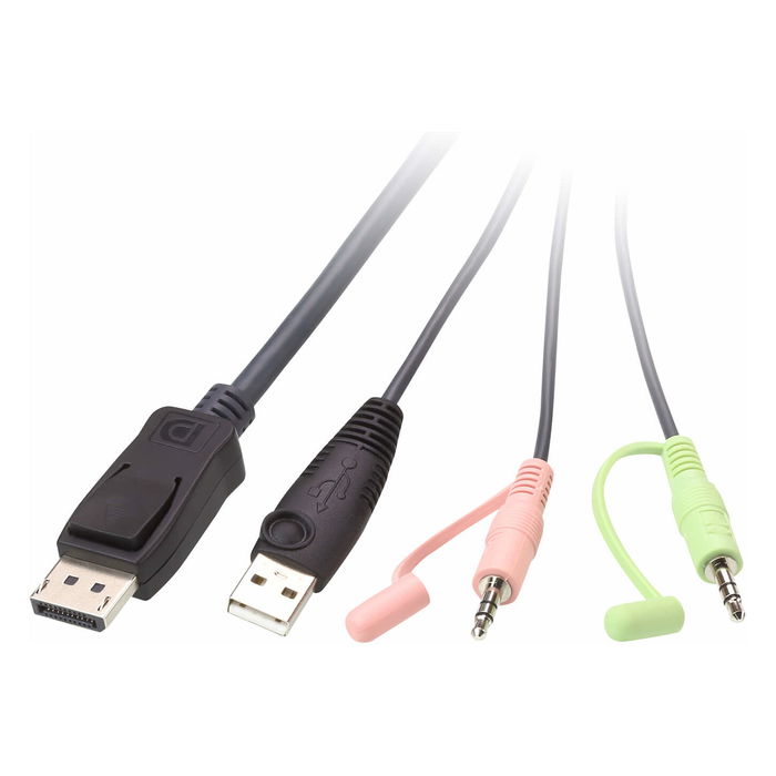 ATEN CS22DP KVM Switch, 2 Puertos USB, DisplayPort, Para Control Dual de Ordenadores ATEN CS22DP KVM Switch, 2 Puertos USB, DisplayPort, Para Control Dual de Ordenadores