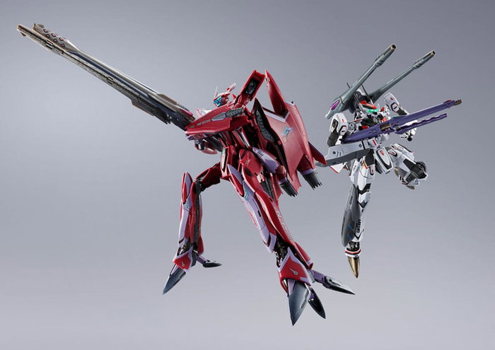 Bandai Tamashii Nations Macross Frontier Figura DX Chogokin VF-27 Gamma SP Super Lucifer Valkyrie Brera Sterne use Revival Ver. 25 cm Bandai Tamashii Nations Macross Frontier Figura DX Chogokin VF-27 Gamma SP Super Lucifer Valkyrie Brera Sterne use Revival Ver. 25 cm
