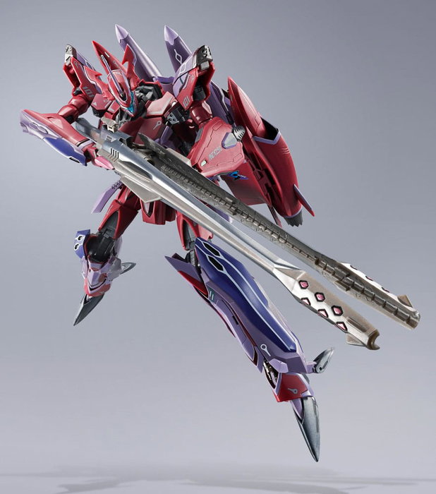 Bandai Tamashii Nations Macross Frontier Figura DX Chogokin VF-27 Gamma SP Super Lucifer Valkyrie Brera Sterne use Revival Ver. 25 cm Bandai Tamashii Nations Macross Frontier Figura DX Chogokin VF-27 Gamma SP Super Lucifer Valkyrie Brera Sterne use Revival Ver. 25 cm