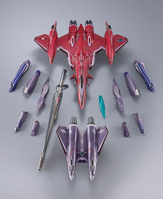 Bandai Tamashii Nations Macross Frontier Figura DX Chogokin VF-27 Gamma SP Super Lucifer Valkyrie Brera Sterne use Revival Ver. 25 cm Bandai Tamashii Nations Macross Frontier Figura DX Chogokin VF-27 Gamma SP Super Lucifer Valkyrie Brera Sterne use Revival Ver. 25 cm