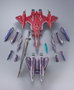 Bandai Tamashii Nations Macross Frontier Figura DX Chogokin VF-27 Gamma SP Super Lucifer Valkyrie Brera Sterne use Revival Ver. 25 cm