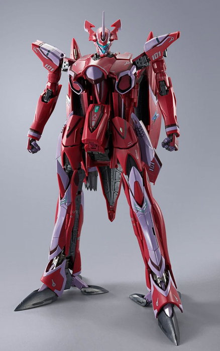 Bandai Tamashii Nations Macross Frontier Figura DX Chogokin VF-27 Gamma SP Super Lucifer Valkyrie Brera Sterne use Revival Ver. 25 cm Bandai Tamashii Nations Macross Frontier Figura DX Chogokin VF-27 Gamma SP Super Lucifer Valkyrie Brera Sterne use Revival Ver. 25 cm