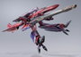 Bandai Tamashii Nations Macross Frontier Figura DX Chogokin VF-27 Gamma SP Super Lucifer Valkyrie Brera Sterne use Revival Ver. 25 cm