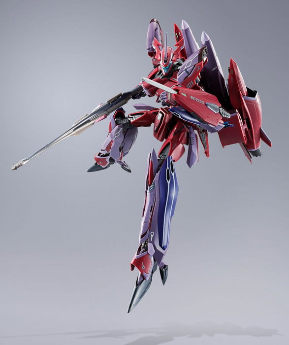 Bandai Tamashii Nations Macross Frontier Figura DX Chogokin VF-27 Gamma SP Super Lucifer Valkyrie Brera Sterne use Revival Ver. 25 cm Bandai Tamashii Nations Macross Frontier Figura DX Chogokin VF-27 Gamma SP Super Lucifer Valkyrie Brera Sterne use Revival Ver. 25 cm