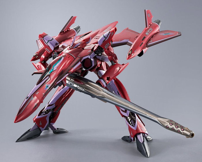 Bandai Tamashii Nations Macross Frontier Figura DX Chogokin VF-27 Gamma SP Super Lucifer Valkyrie Brera Sterne use Revival Ver. 25 cm Bandai Tamashii Nations Macross Frontier Figura DX Chogokin VF-27 Gamma SP Super Lucifer Valkyrie Brera Sterne use Revival Ver. 25 cm