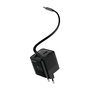 Mobile Origin 65W GaN Charger con cable USB-C retráctil y puerto USB-A