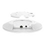 TP-Link Omada EAP772 Access Point WiFi 7 9300 Mbit/s, 2.4/5/6 GHz, Bluetooth 5.2, Router inalámbrico de techo/pared, gestión Omada, blanco