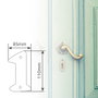 GSC Evolution Número de puerta 1 de acero inoxidable Titanio dorado