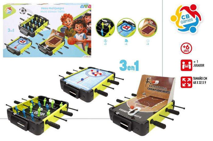 Color Baby Mesa Multijuego 3 en 1 48x32x9cm