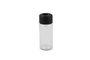 Hermia ET-00101 Juego de 6 Tarros de Especias de Cristal Transparente, 245 ml