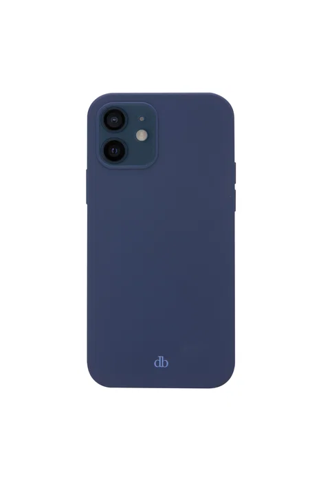 Dbramante1928 Funda Compatible con iPhone 12 y iPhone 12 Pro, 15.4 cm (6.06"), Azul, de Plástico Resistente a Impactos y con Carga Inalámbrica