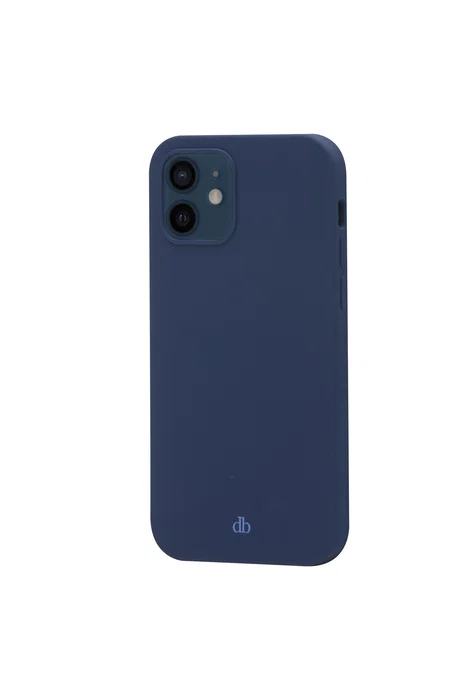 Dbramante1928 Funda Compatible con iPhone 12 y iPhone 12 Pro, 15.4 cm (6.06"), Azul, de Plástico Resistente a Impactos y con Carga Inalámbrica