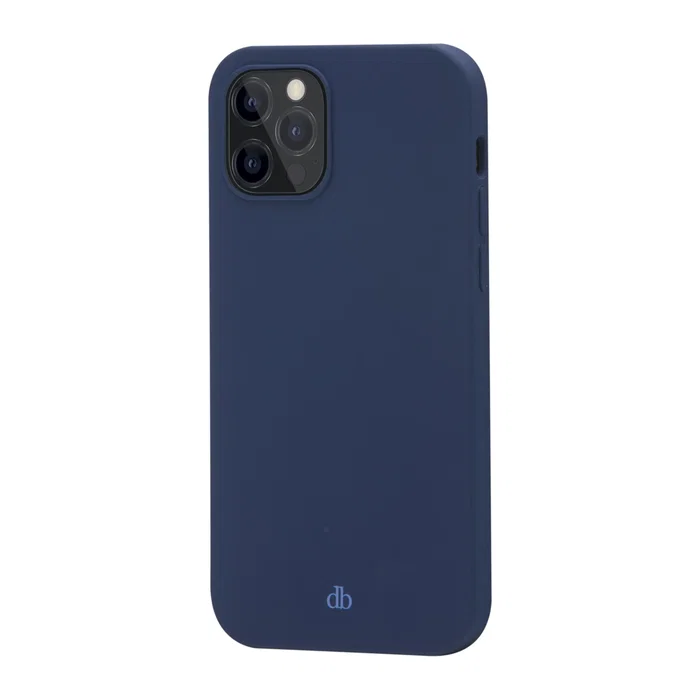 Dbramante1928 Funda Compatible con iPhone 12 y iPhone 12 Pro, 15.4 cm (6.06"), Azul, de Plástico Resistente a Impactos y con Carga Inalámbrica