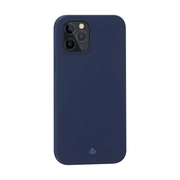 Dbramante1928 Funda Compatible con iPhone 12 y iPhone 12 Pro, 15.4 cm (6.06"), Azul, de Plástico Resistente a Impactos y con Carga Inalámbrica
