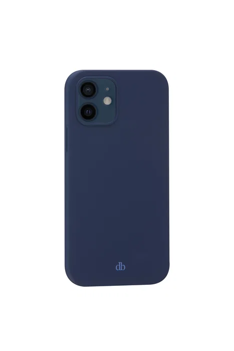 Dbramante1928 Funda Compatible con iPhone 12 y iPhone 12 Pro, 15.4 cm (6.06"), Azul, de Plástico Resistente a Impactos y con Carga Inalámbrica