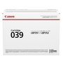 Canon Cartucho de Tóner Negro CRG 039 (0287C001)