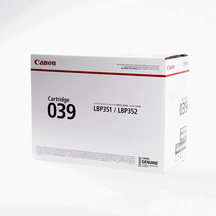 Canon Cartucho de Tóner CRG 039 Negro (0287C001) Canon Cartucho de Tóner CRG 039 Negro (0287C001)