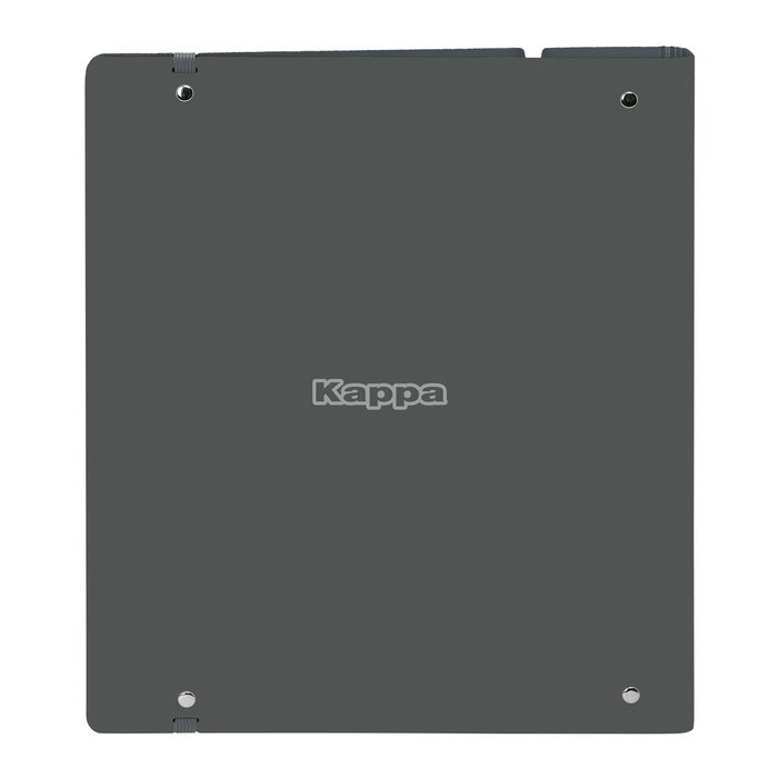 Carpeta de anillas Kappa Dark Negro 27 X 32 X 4 cm