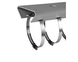 Hikvision Soporte a poste DS-2CE15xxP(N)-VFIR3, DS-2CD82xxF(WD)-EI(Z)(S), DS-2CD42xxF(WD)-I(Z)(S) para cámaras bullet