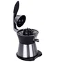 EXPRIMIDOR JATA EX611 - 160W - CUERPO/FILTRO/VERTEDOR EN ACERO INOX - BRAZO CON SILICONA - 2 CONOS - BASE ANTIDESLIZANTE