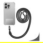 4smarts Correa para el Cuello PhonoLace, Negro, 540489