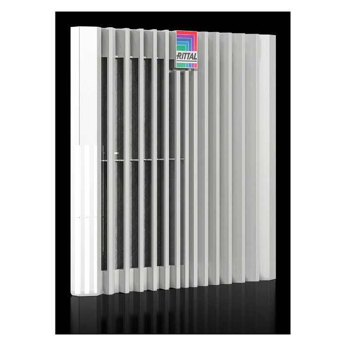 Rittal-Werk Rittal Blue e+ Austrittsfilter SK 3240.300, Gris RAL 7035 Rittal-Werk Rittal Blue e+ Austrittsfilter SK 3240.300, Gris RAL 7035