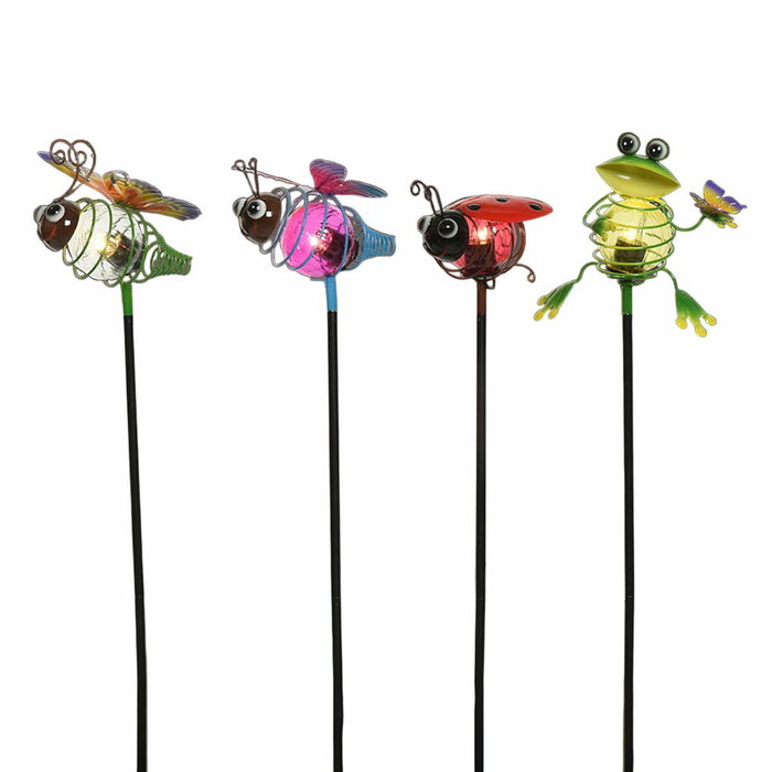 Lumineo Estaca solar con forma de animales para jardín (colores/modelos surtidos) Lumineo Estaca solar con forma de animales para jardín (colores/modelos surtidos)