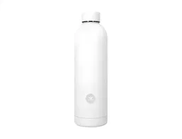 Antartik Botella portalíquidos isotérmica acero inoxidable libre de BPA 750 ml blanca