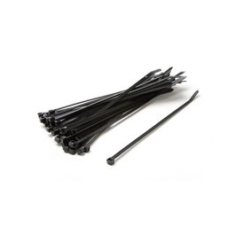 XLC Prácticas bridas para cables 100 unidades fijar cables guardabarros