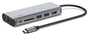 Belkin AVC008BTSGY Base para portátil y replicador de puertos 6 en 1 Negro, Gris