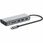 Belkin AVC008BTSGY Base para portátil y replicador de puertos 6 en 1 Negro, Gris