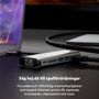 Belkin AVC008BTSGY Base para portátil y replicador de puertos 6 en 1 Negro, Gris
