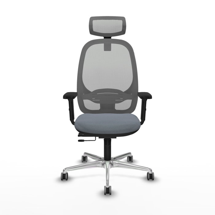PIQUERAS Y CRESPO Silla de Oficina Cilanco Gris con Mecanismo Sincro/Traslack PIQUERAS Y CRESPO Silla de Oficina Cilanco Gris con Mecanismo Sincro/Traslack
