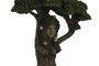 DKD Home Decor Figura de Resina Madre Naturaleza Verde y Marrón