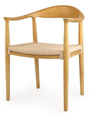 DKD Home Decor Silla Olmo Fibra Marrón Claro