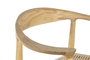 DKD Home Decor Silla Olmo Fibra Marrón Claro