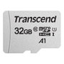 Transcend Tarjeta microSDHC 300S de 32 GB Plata