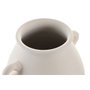 DKD Home Decor Jarrón de Terracota Artesanal con Asas, Crudo