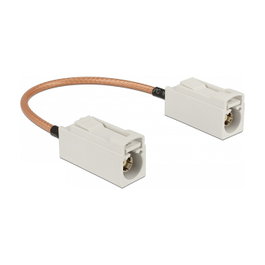 DeLOCK 89674 Cable de antena coaxial FAKRA B hembra a FAKRA B hembra