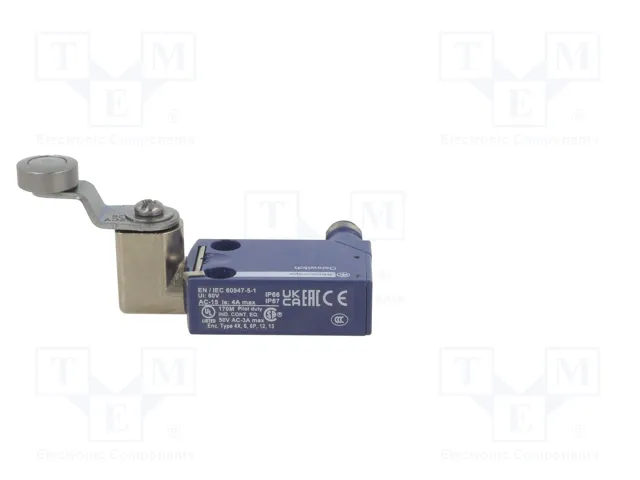 TELEMECANIQUE SENSORS XCMD2126C12 Interruptor de fin de carrera con palanca con roldana TELEMECANIQUE SENSORS XCMD2126C12 Interruptor de fin de carrera con palanca con roldana