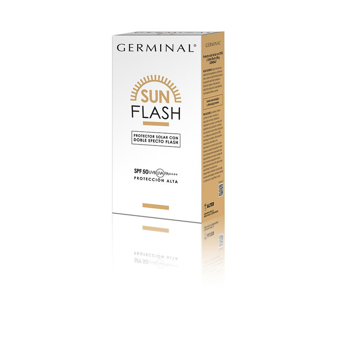 Germinal SUN FALSH Protector Solar Doble Efecto Flash SPF50 1 u Germinal SUN FALSH Protector Solar Doble Efecto Flash SPF50 1 u