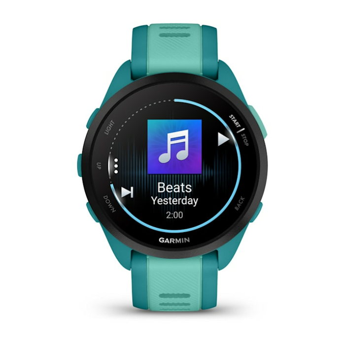 Garmin Forerunner 165 Music Azul - Reloj Inteligente con GPS, Pantalla AMOLED, Almacenamiento de Música, Resistente al Agua (5 ATM) - Smartwatch Deportivo para Running y Fitness Garmin Forerunner 165 Music Azul - Reloj Inteligente con GPS, Pantalla AMOLED, Almacenamiento de Música, Resistente al Agua (5 ATM) - Smartwatch Deportivo para Running y Fitness