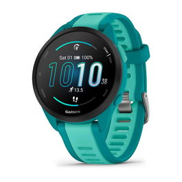 Garmin Forerunner 165 Music Azul - Reloj Inteligente con GPS, Pantalla AMOLED, Almacenamiento de Música, Resistente al Agua (5 ATM) - Smartwatch Deportivo para Running y Fitness